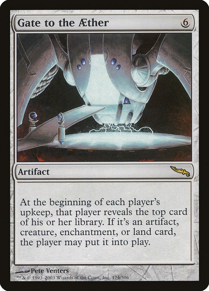 Gate to the Aether [Mirrodin] | Card Citadel