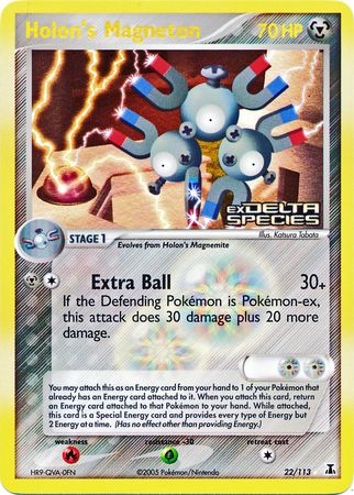 Holon's Magneton (22/113) (Stamped) [EX: Delta Species] | Card Citadel