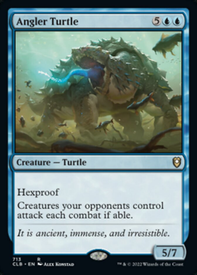 Angler Turtle [Commander Legends: Battle for Baldur's Gate] | Card Citadel