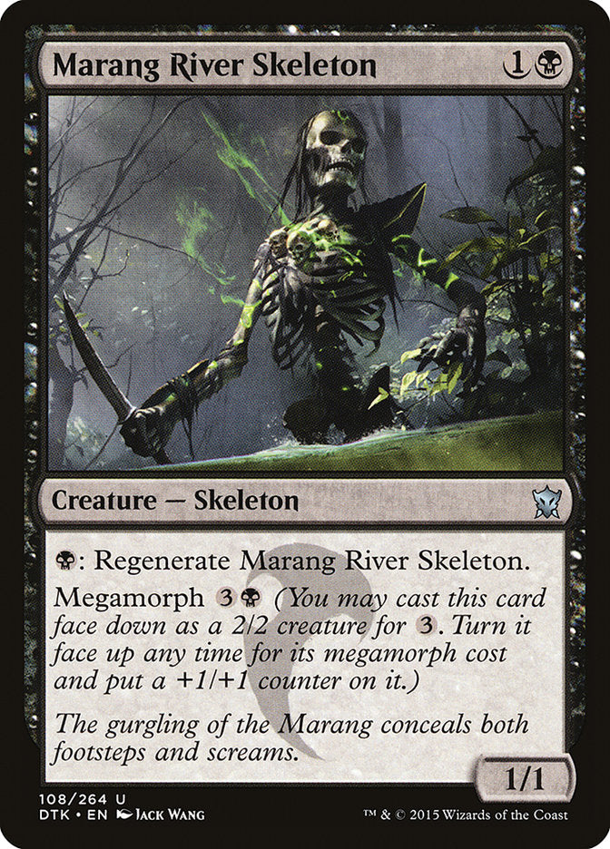 Marang River Skeleton [Dragons of Tarkir] | Card Citadel