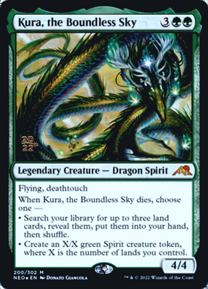 Kura, the Boundless Sky [Kamigawa: Neon Dynasty Prerelease Promos] | Card Citadel