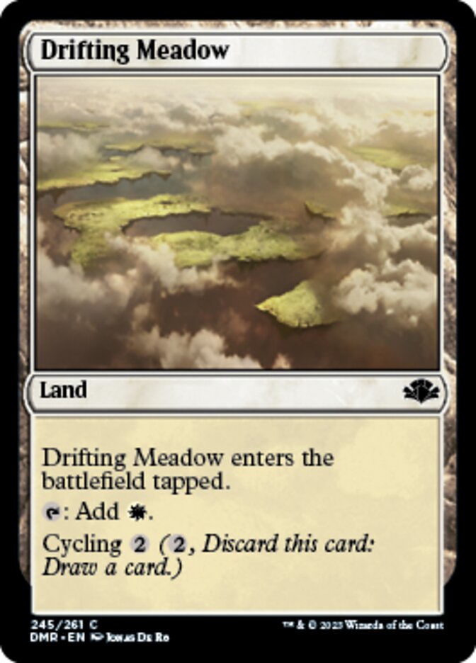 Drifting Meadow [Dominaria Remastered] | Card Citadel