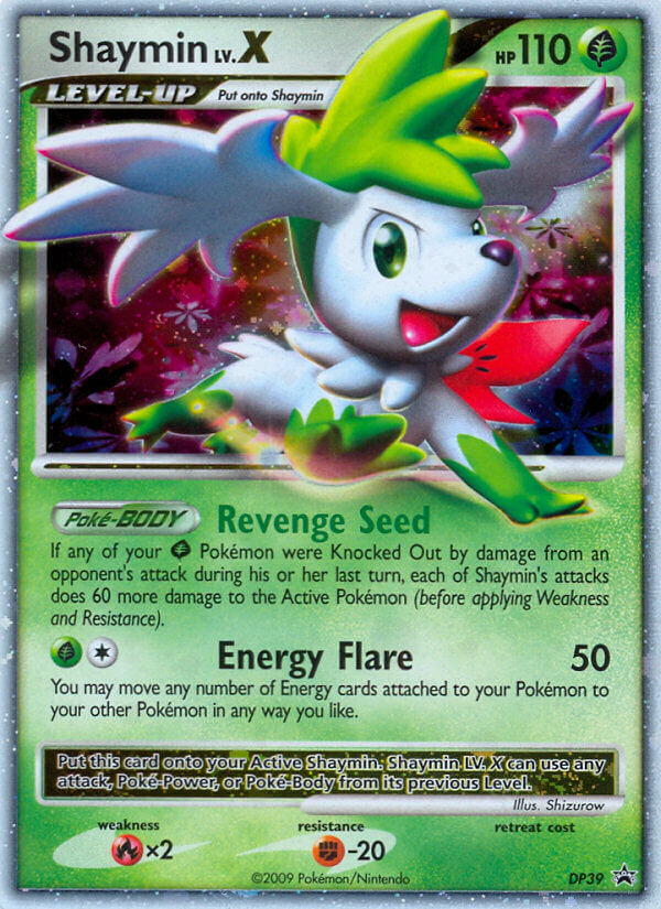 Shaymin LV.X (DP39) [Diamond & Pearl: Black Star Promos] | Card Citadel