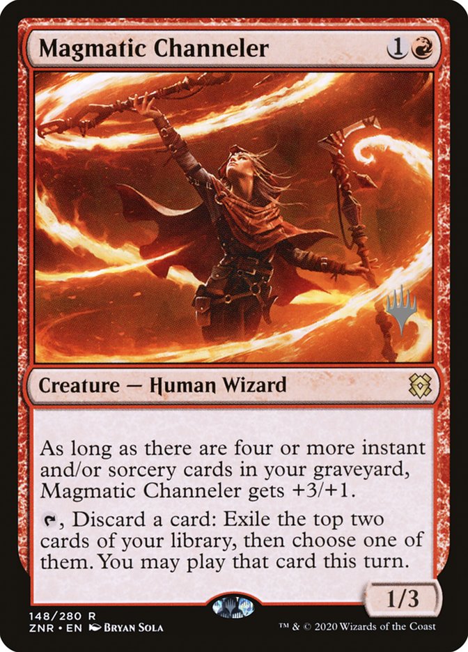 Magmatic Channeler (Promo Pack) [Zendikar Rising Promos] | Card Citadel