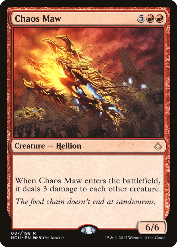Chaos Maw [Hour of Devastation] | Card Citadel