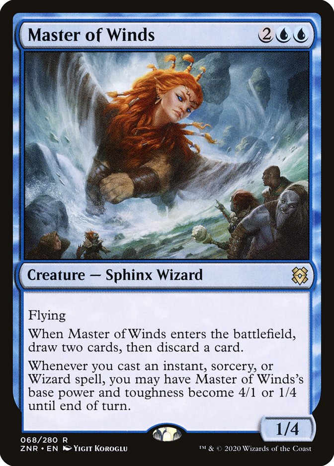 Master of Winds [Zendikar Rising] | Card Citadel