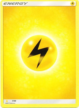 Lightning Energy (7/30) [Sun & Moon: Trainer Kit - Alolan Raichu] | Card Citadel