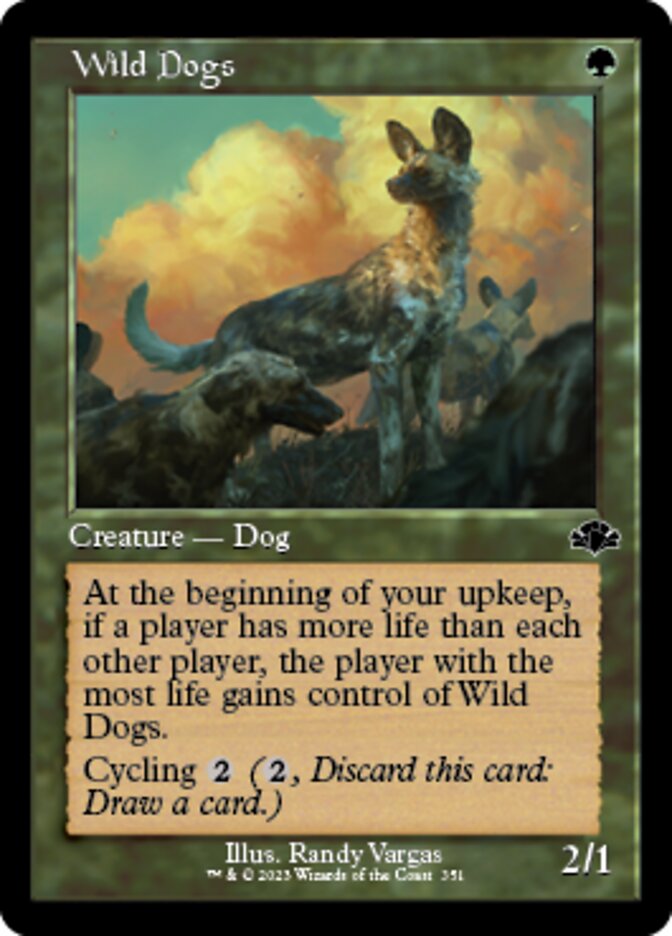 Wild Dogs (Retro) [Dominaria Remastered] | Card Citadel