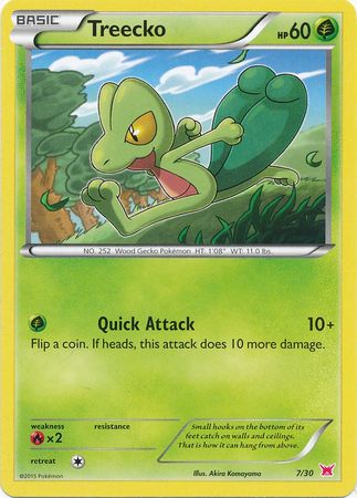 Treecko (7/30) [XY: Trainer Kit 2 - Latias] | Card Citadel