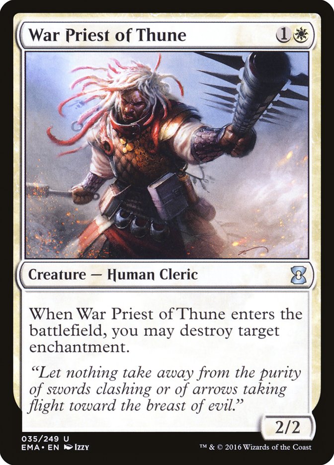 War Priest of Thune [Eternal Masters] | Card Citadel