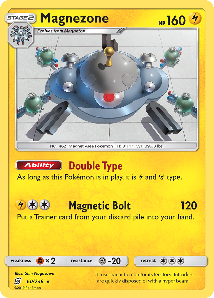 Magnezone (60/236) [Sun & Moon: Unified Minds] | Card Citadel