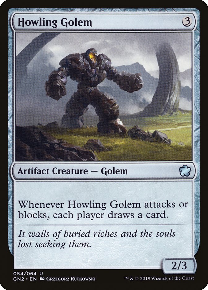 Howling Golem [Game Night 2019] | Card Citadel