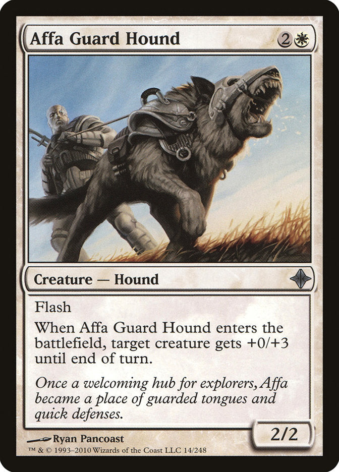 Affa Guard Hound [Rise of the Eldrazi] | Card Citadel