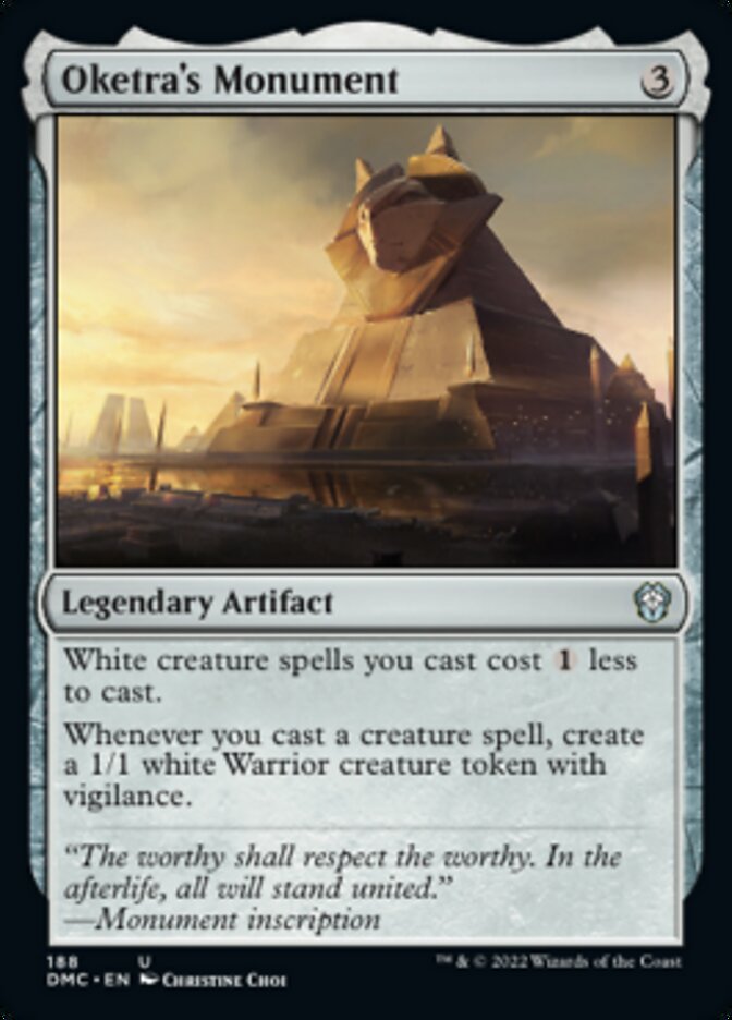 Oketra's Monument [Dominaria United Commander] | Card Citadel