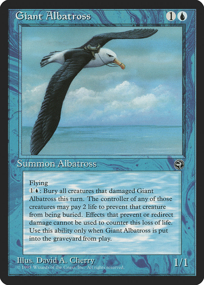 Giant Albatross (Empty Ocean) [Homelands] | Card Citadel