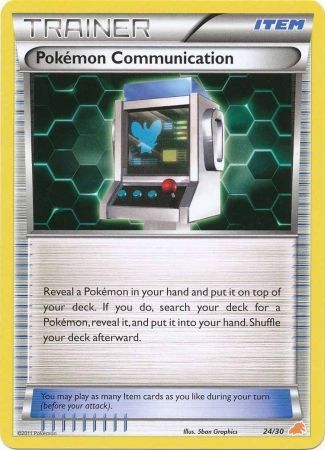 Pokemon Communication (24/30) [Black & White: Trainer Kit - Excadrill] | Card Citadel