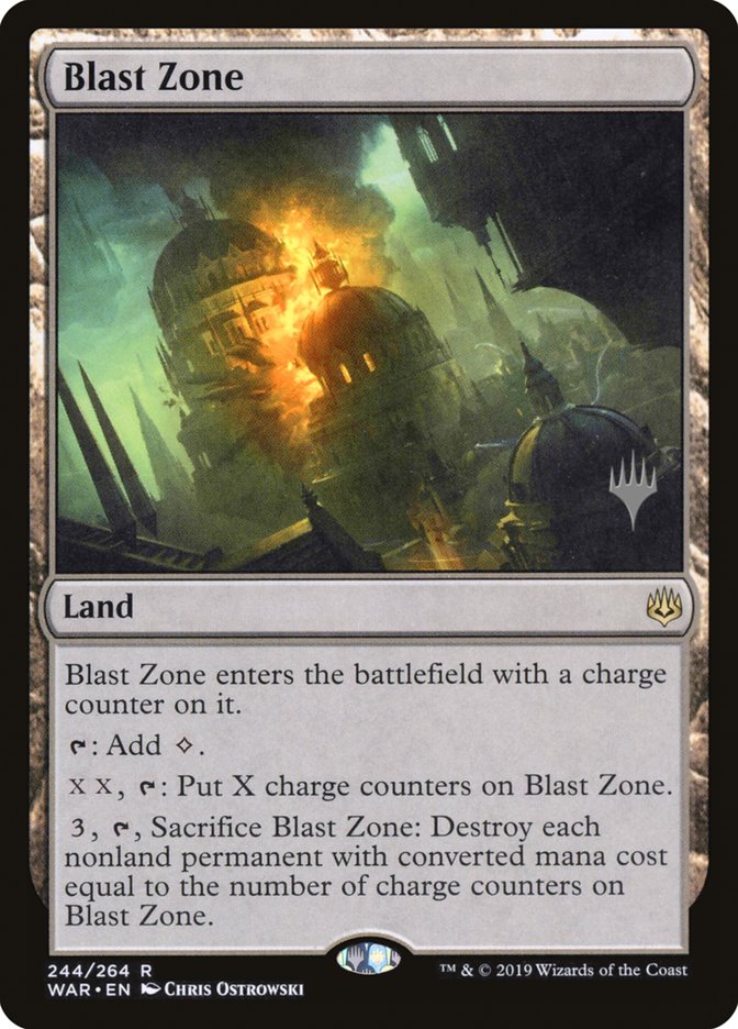 Blast Zone [War of the Spark Promos] | Card Citadel