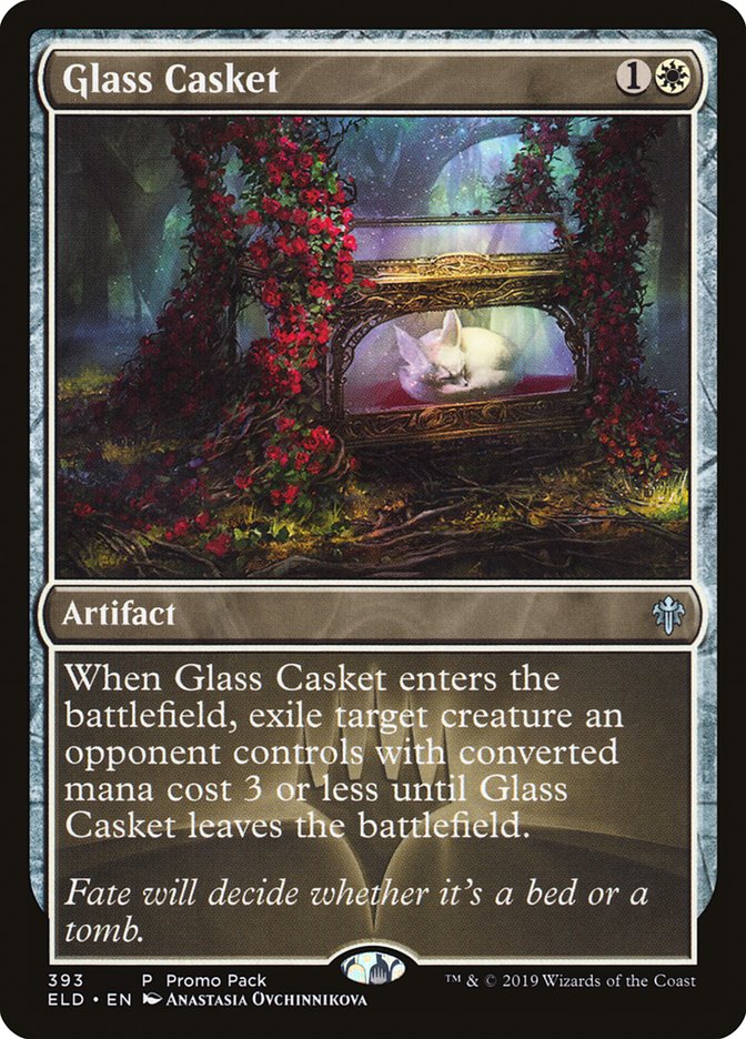 Glass Casket (Promo Pack) [Throne of Eldraine Promos] | Card Citadel