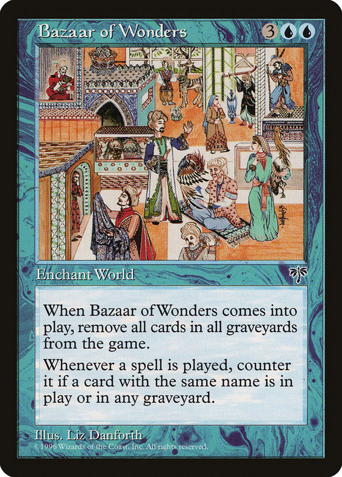 Bazaar of Wonders [Mirage] | Card Citadel