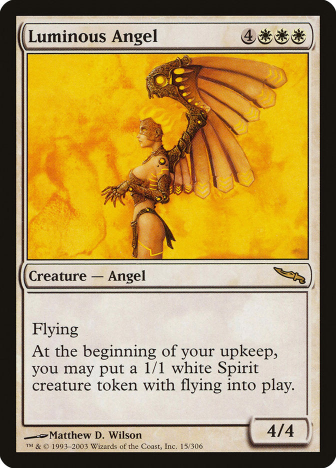 Luminous Angel [Mirrodin] | Card Citadel