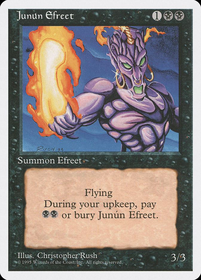 Junún Efreet [Fourth Edition] | Card Citadel