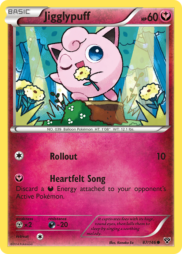 Jigglypuff (87/146) [XY: Base Set] | Card Citadel