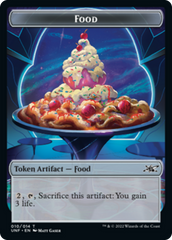 Squirrel // Food (010) Double-sided Token [Unfinity Tokens] | Card Citadel