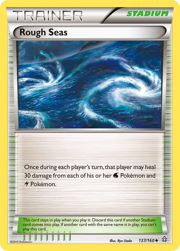 Rough Seas (137/160) [XY: Primal Clash] | Card Citadel