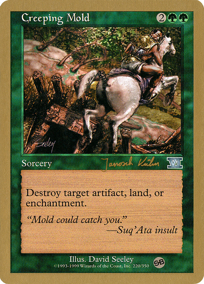 Creeping Mold (Janosch Kuhn) (SB) [World Championship Decks 2000] | Card Citadel