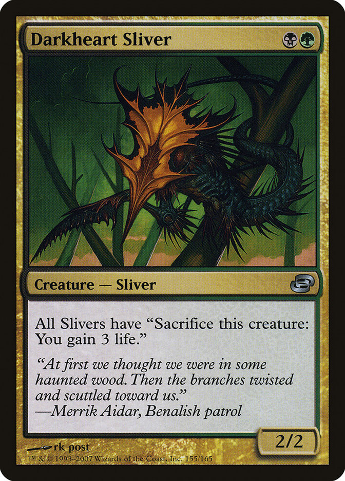 Darkheart Sliver [Planar Chaos] | Card Citadel