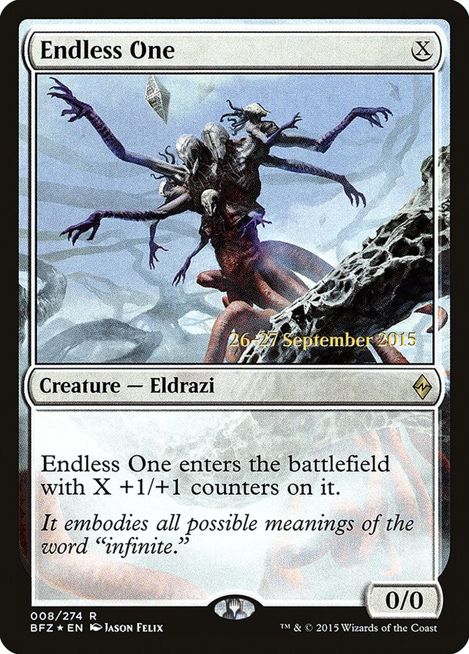 Endless One (Prerelease Promo) [Battle for Zendikar Prerelease Promos] | Card Citadel