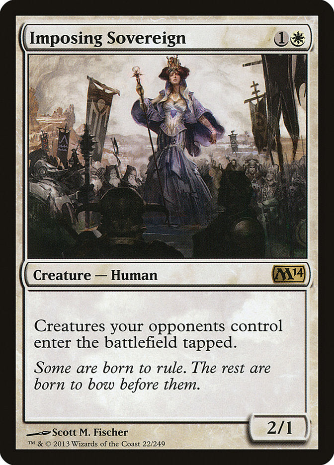 Imposing Sovereign [Magic 2014] | Card Citadel