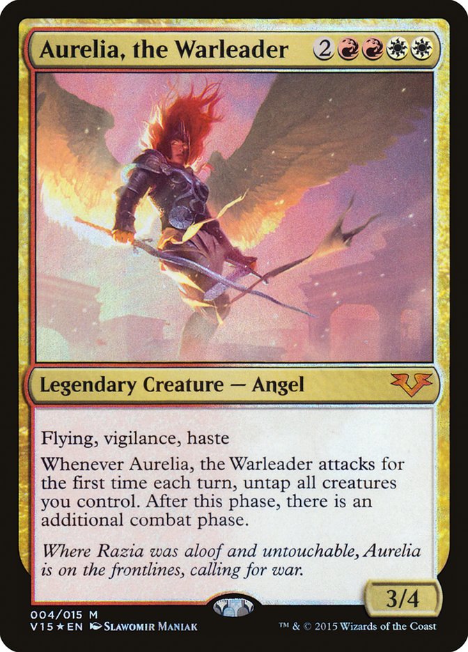 Aurelia, the Warleader [From the Vault: Angels] | Card Citadel