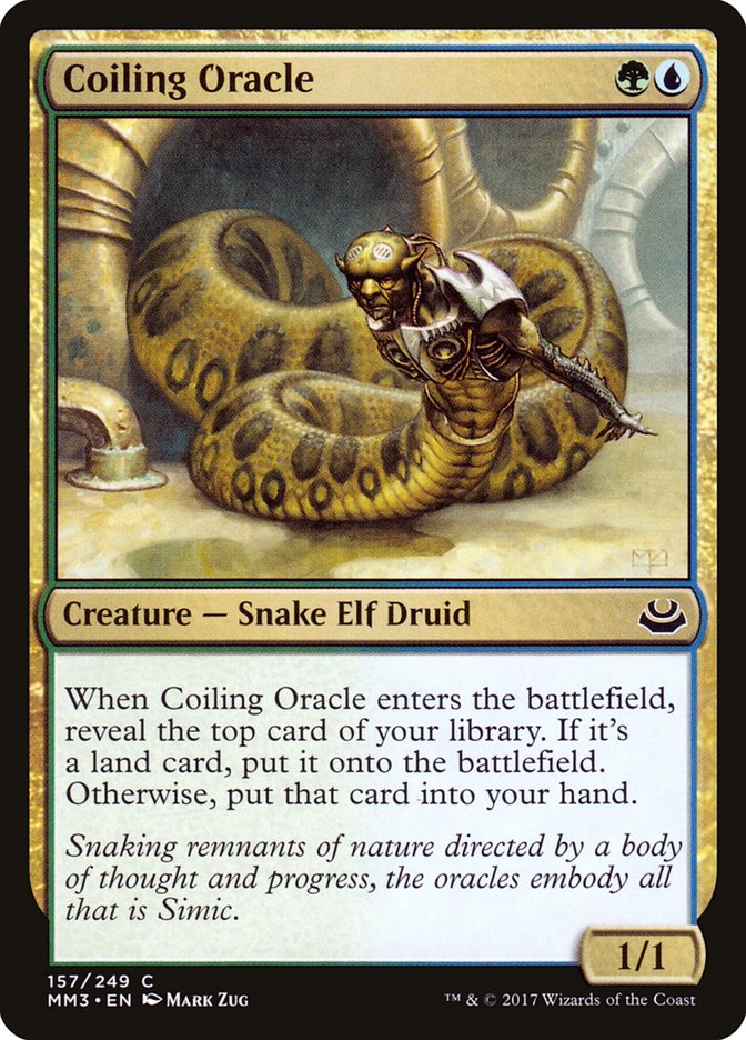 Coiling Oracle [Modern Masters 2017] | Card Citadel