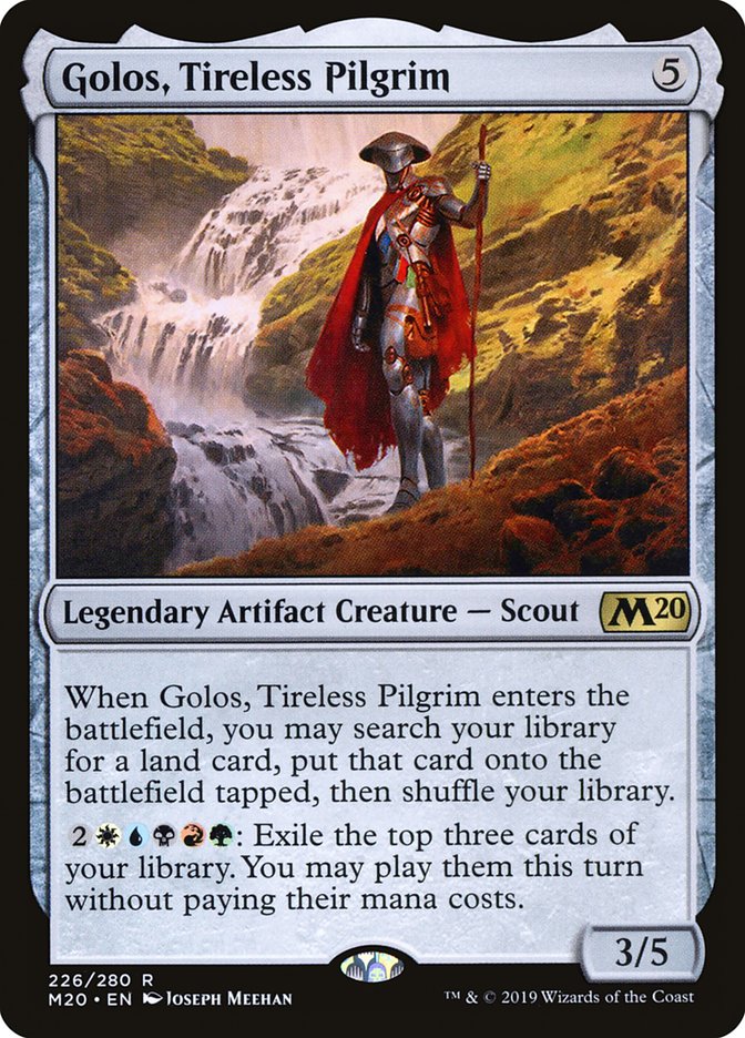 Golos, Tireless Pilgrim [Core Set 2020] | Card Citadel