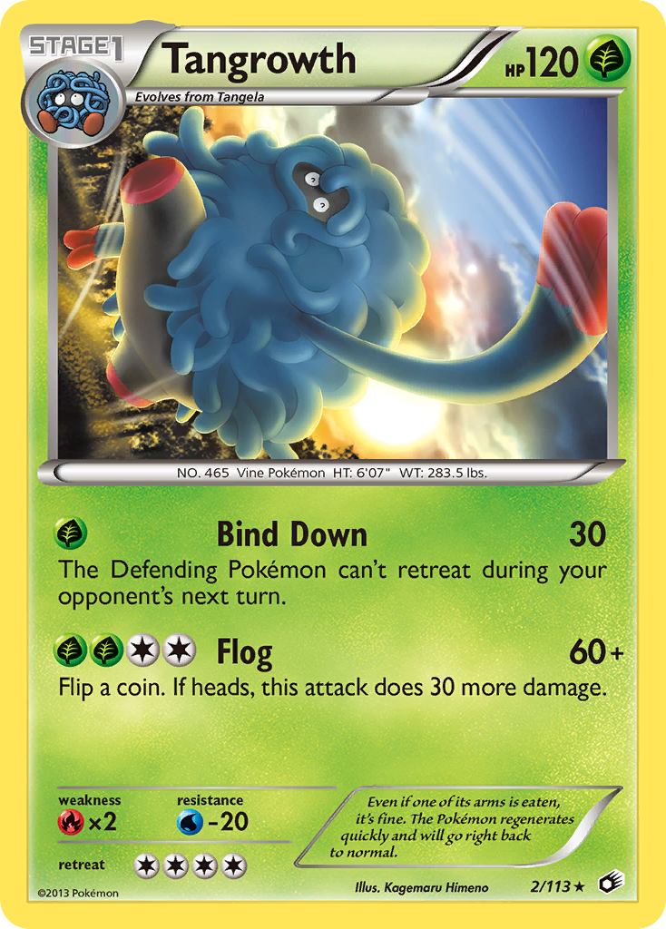 Tangrowth (2/113) [Black & White: Legendary Treasures] | Card Citadel