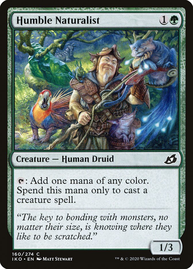 Humble Naturalist [Ikoria: Lair of Behemoths] | Card Citadel