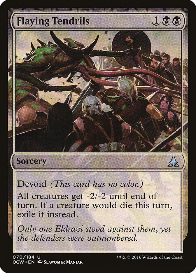 Flaying Tendrils [Oath of the Gatewatch] | Card Citadel