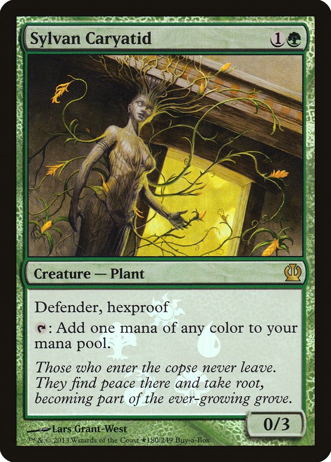 Sylvan Caryatid [Theros Promos] | Card Citadel