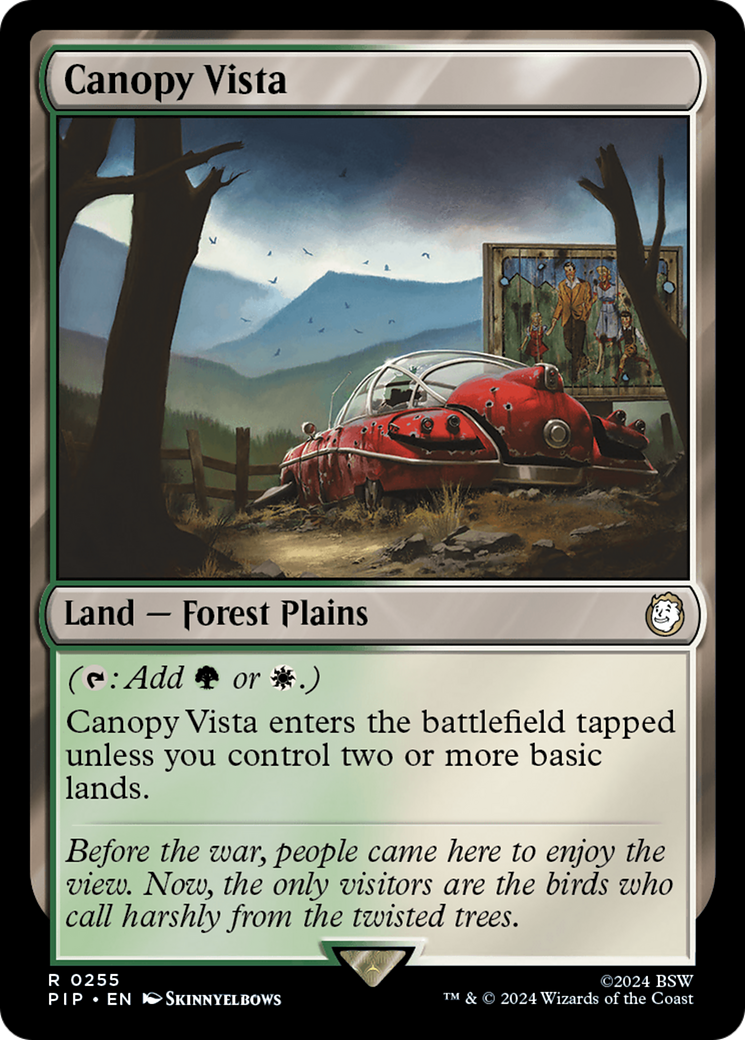 Canopy Vista [Fallout] | Card Citadel