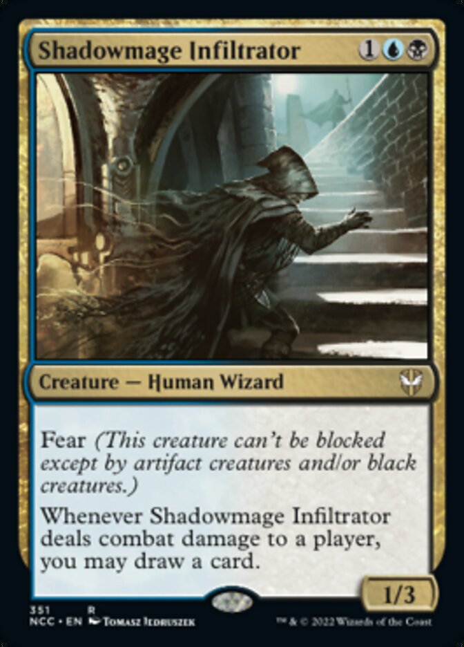 Shadowmage Infiltrator [Streets of New Capenna Commander] | Card Citadel