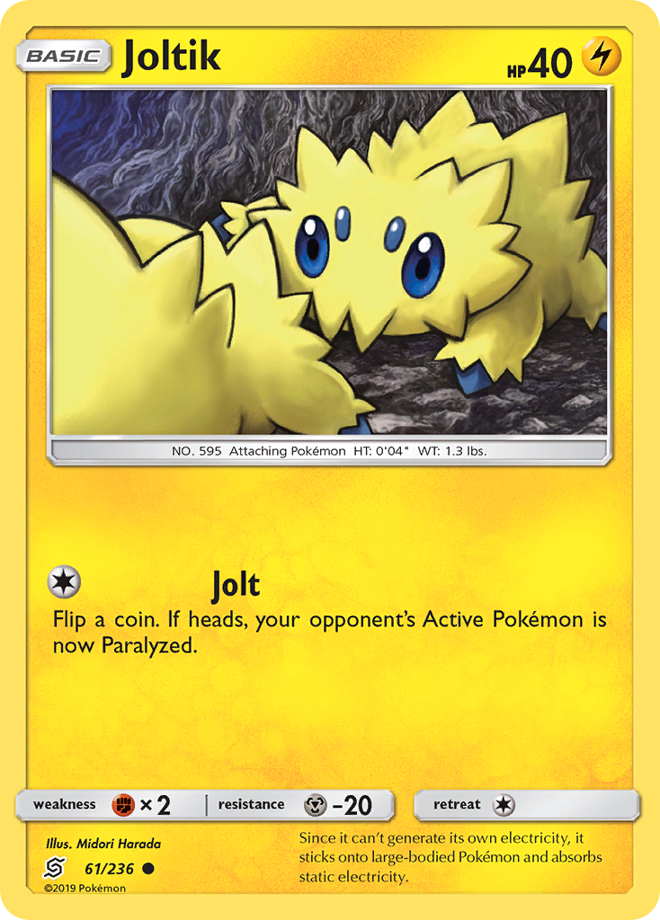 Joltik (61/236) [Sun & Moon: Unified Minds] | Card Citadel