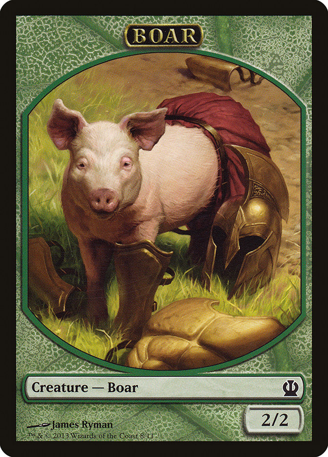 Boar [Theros Tokens] | Card Citadel
