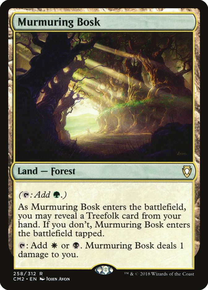 Murmuring Bosk [Commander Anthology Volume II] | Card Citadel