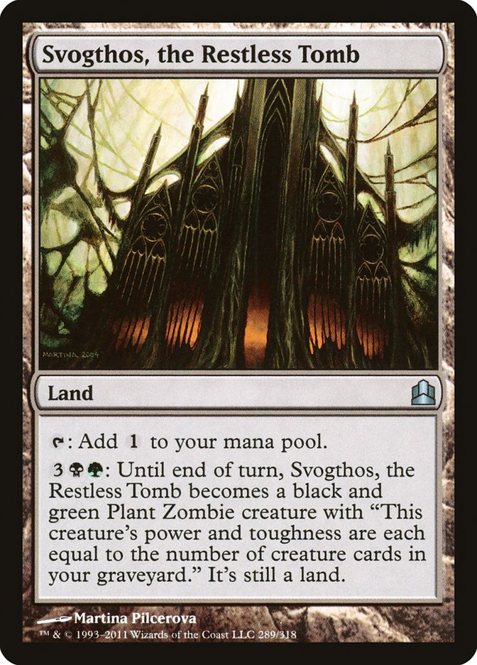 Svogthos, the Restless Tomb [Commander 2011] | Card Citadel