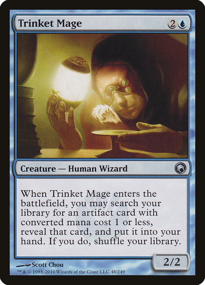 Trinket Mage [Scars of Mirrodin] | Card Citadel