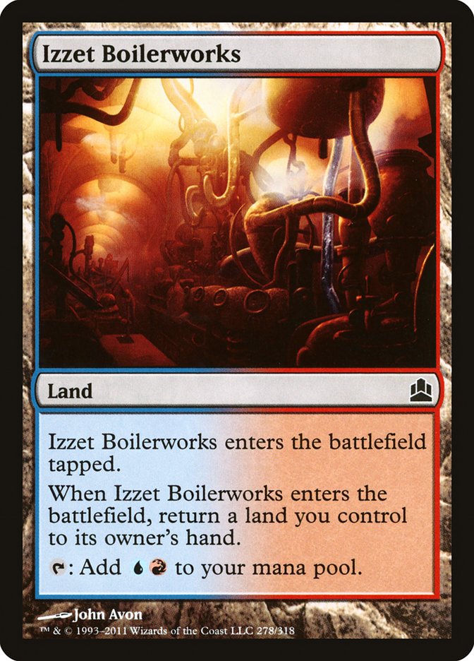 Izzet Boilerworks [Commander 2011] | Card Citadel