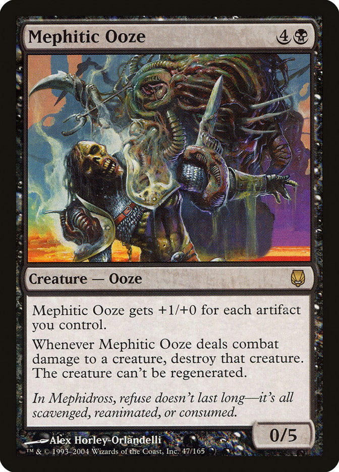 Mephitic Ooze [Darksteel] | Card Citadel