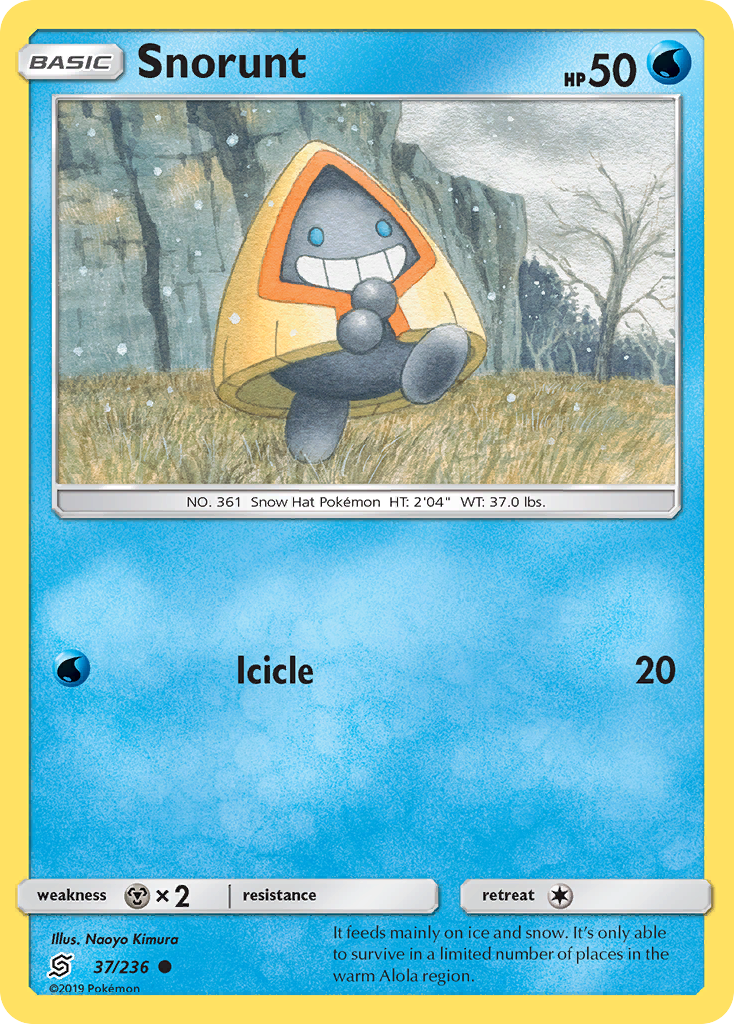 Snorunt (37/236) [Sun & Moon: Unified Minds] | Card Citadel