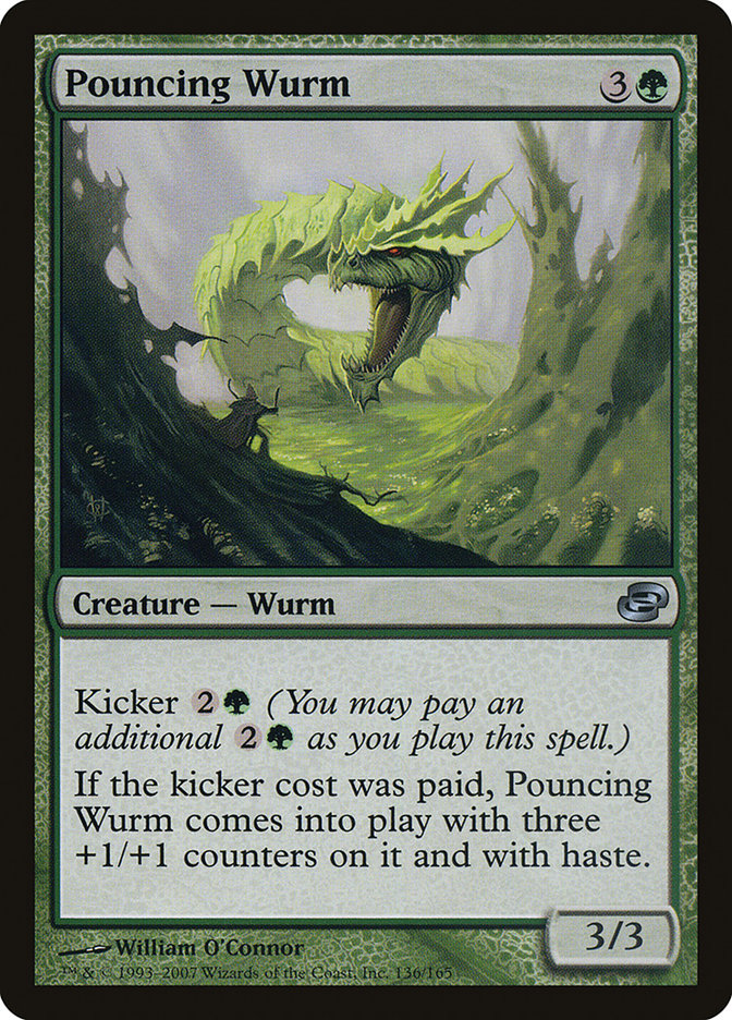 Pouncing Wurm [Planar Chaos] | Card Citadel